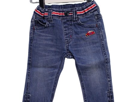 Miki House Jeans 12-18M (80cm) Fashion