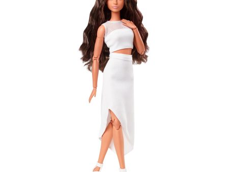 Barbie Signature Looks Doll with Brunette Wavy Hair - Fully Posable Fashion Doll on Sale