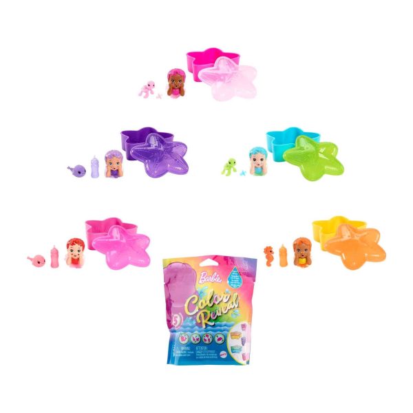 Barbie Color Reveal Babies - Rainbow Mermaid Fashion