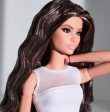 Barbie Signature Looks Doll with Brunette Wavy Hair - Fully Posable Fashion Doll on Sale