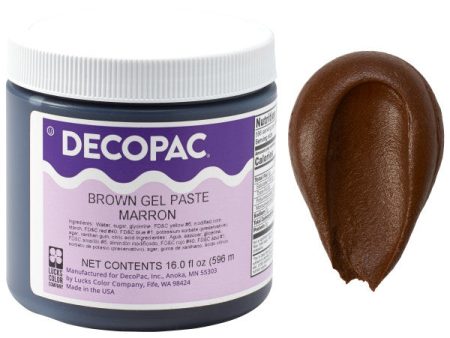 DecoPac  Brown Premium Paste Color Online