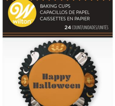 Happy Halloween Standard Baking Cups, 24ct Online now