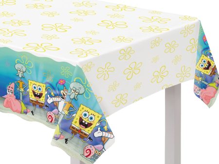 SpongeBob Plastic Table Cover, 1ct Online now