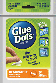 Removable Glue Dots, 60ct on Sale