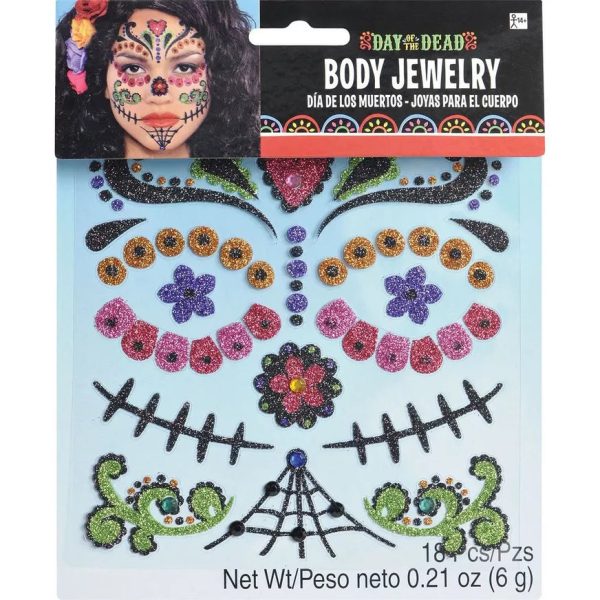 Day of the Dead Body Jewelry Set For Sale