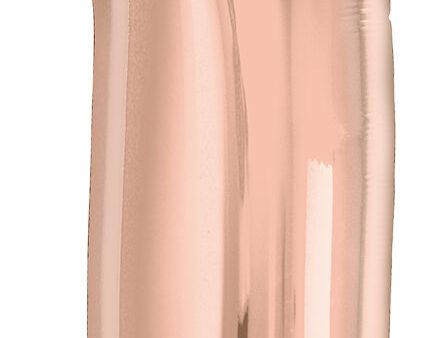 Qualatex 34  Numeral 1 Balloon - Rose Gold Fashion