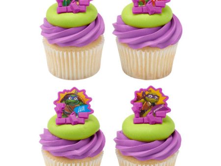 Teenage Mutant Ninja Turtles Turtle Power Cupcake Rings For Sale