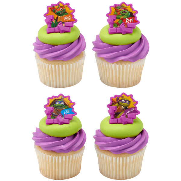 Teenage Mutant Ninja Turtles Turtle Power Cupcake Rings For Sale