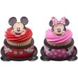 Mickey Mouse and Minnie Mouse Cupcake Dome For Discount