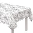 Spider Web Night Clear Tablecover, 1ct Discount