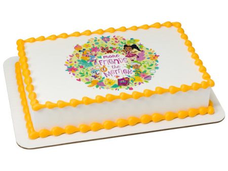 Alice s Wonderland Bakery Merrier Edible Cake Topper Image Online Hot Sale