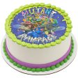 TMNT Mutant Mayhem This is Epic! Edible Cake Topper Image on Sale