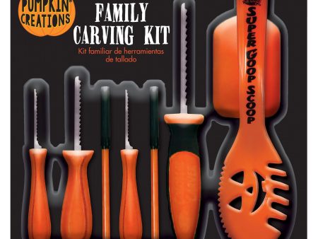 Family Pumpkin Carving Kit on Sale