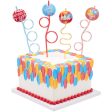 Happy Birthday Straws DecoSet Online