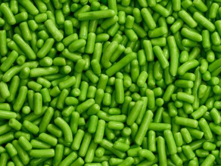 Lime Green Sprinkles Fashion