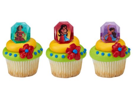 Elena of Avalor Noble Heart Cupcake Rings For Discount