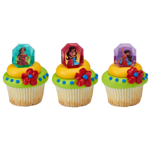 Elena of Avalor Noble Heart Cupcake Rings For Discount