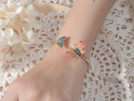 Colorful Butterfly Bracelet Bangle Online