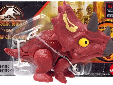 Jurassic World Snap Squad Triceratops Mini Figure Online Hot Sale