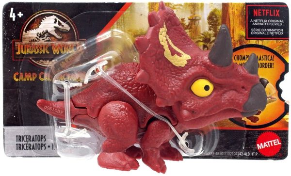 Jurassic World Snap Squad Triceratops Mini Figure Online Hot Sale