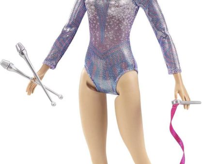 Barbie Rhythmic Gymnast Blonde Doll (12-in) Online