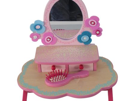 Djeco Flora Vanity Dressing Table 4T+ Online now