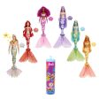 Barbie Color Reveal Mermaid Doll with 7 Unboxing Surprises: Metallic Blue with Rainbows - Water Reveals Full Look & Color Change - Styles May Vary Online Sale