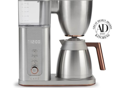 Cafe Drip Coffee Maker, 10 Cup, Vacuum Carafe, Wifi - Stainless Steel - Used on Sale