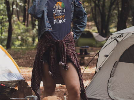 Camping Is My Happy Place Fashion