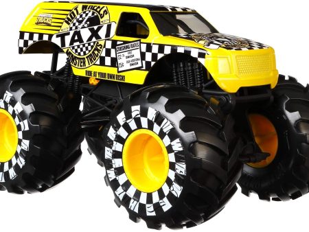 Hot Wheels Monster Truck 1:24 Scale Taxi Vehicle Supply