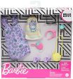 Barbie Storytelling Fashion Pack of Doll Clothes Inspired by Hello Kitty & Friends: Dress, Top & 6 Sweet-Themed Accessories Dolls For Sale