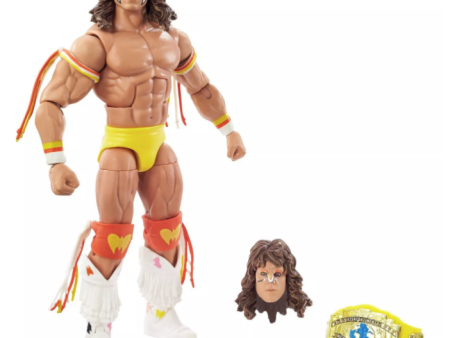 WWE Royal Rumble Elite Collection Ultimate Warrior Action Figure For Sale