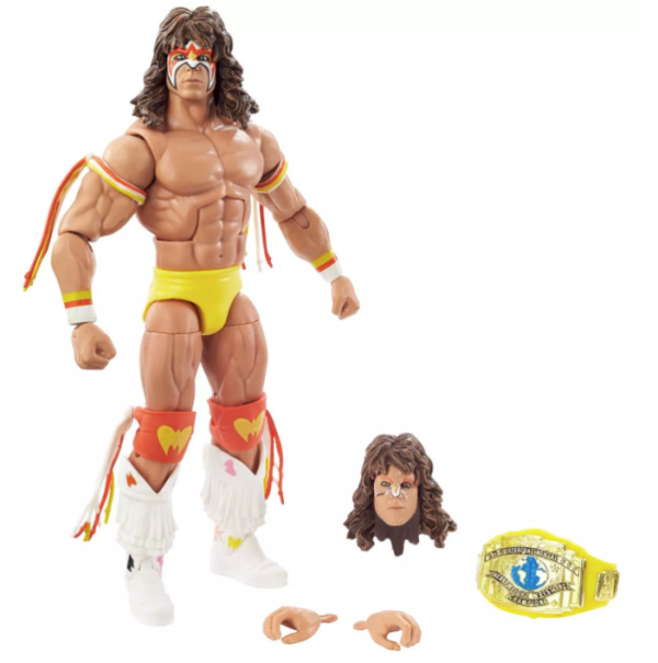 WWE Royal Rumble Elite Collection Ultimate Warrior Action Figure For Sale