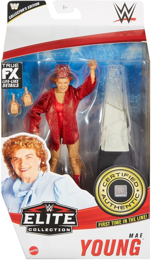 WWE Mae Young Elite Collection Action Figure For Cheap