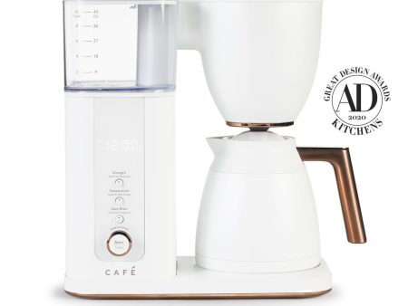 Cafe Drip Coffee Maker, 10 Cup, Vacuum Carafe, Wifi - Matte White - Used Online Hot Sale