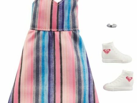 Barbie Fashions Roxy Striped Dress Fashion Pack Discount