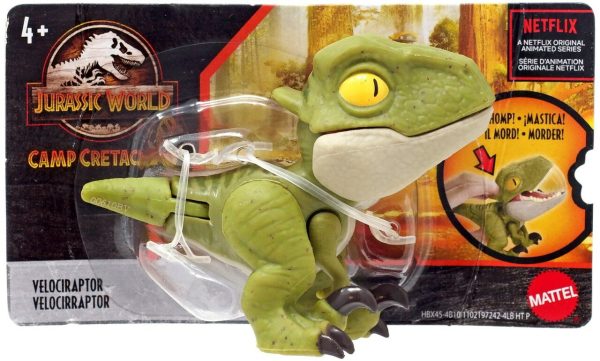 Jurassic World Snap Squad Velociraptor Mini Figure For Cheap