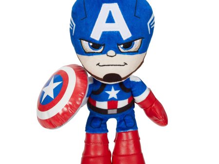 Marvel 8-Inch Captain America Basic Plush on Sale