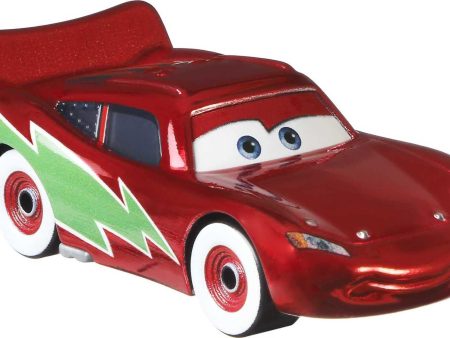 Disney and Pixar Cars Holiday Hotshot Lightning McQueen For Cheap