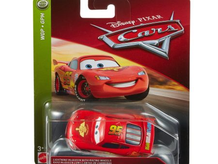 Disney Pixar Cars Lightning McQueen with Racing Wheels For Discount